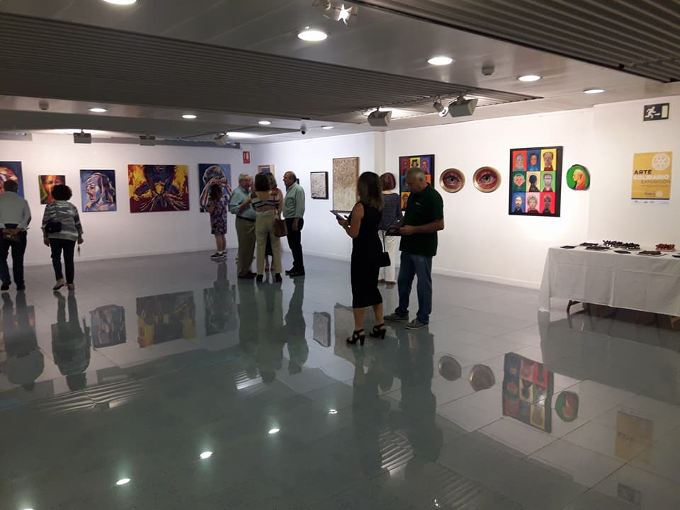 Inauguración de Arte Solidario en Alicante