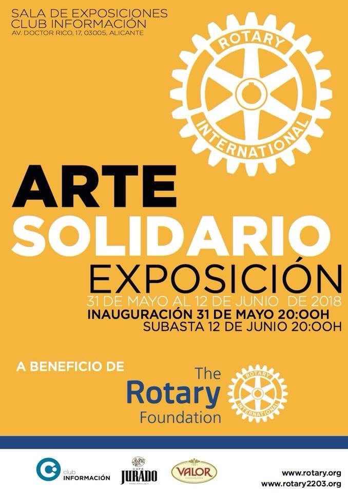 Arte Solidario a favor de la Fundación Rotaria