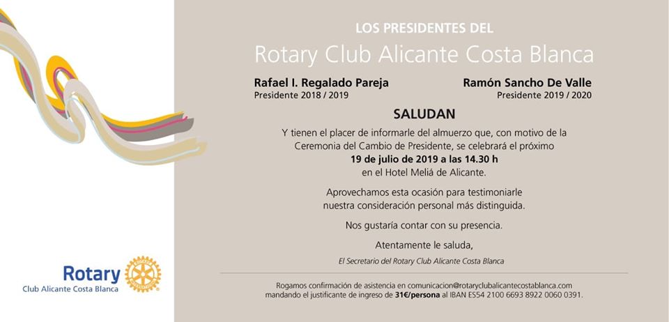 convocatoria Cambio de Presidentes