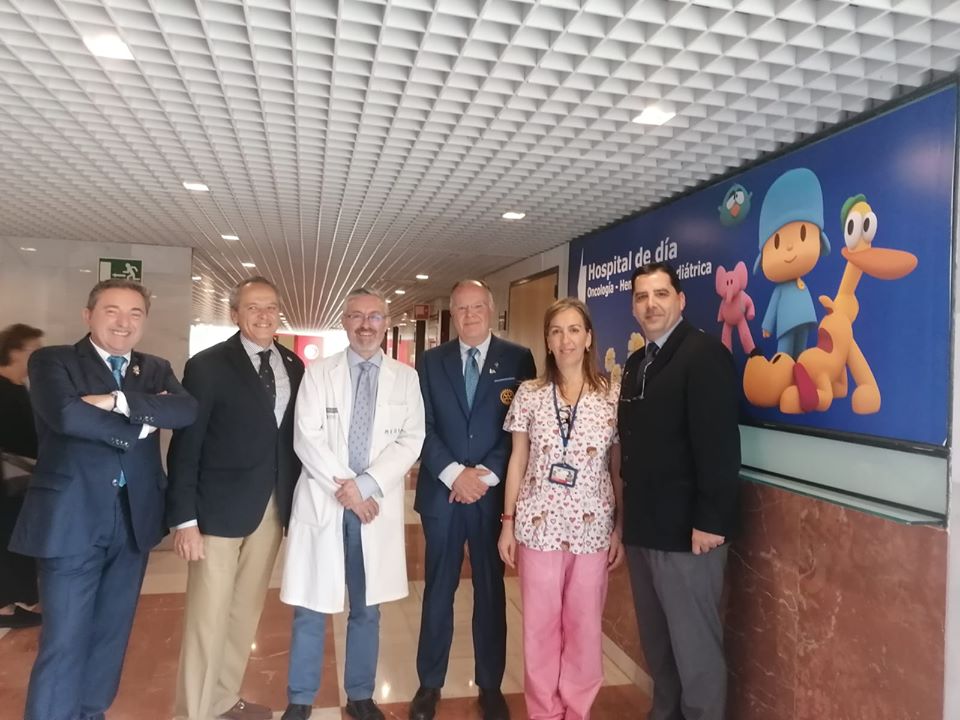 El DG2203 de Rotary Internacional con los Súper Niños en Alicante