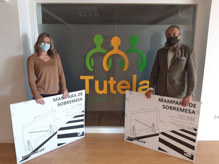 Con la Fundación Tutela Alicante