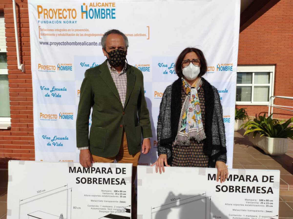 En la Asociación Proyecto Hombre en Alicante