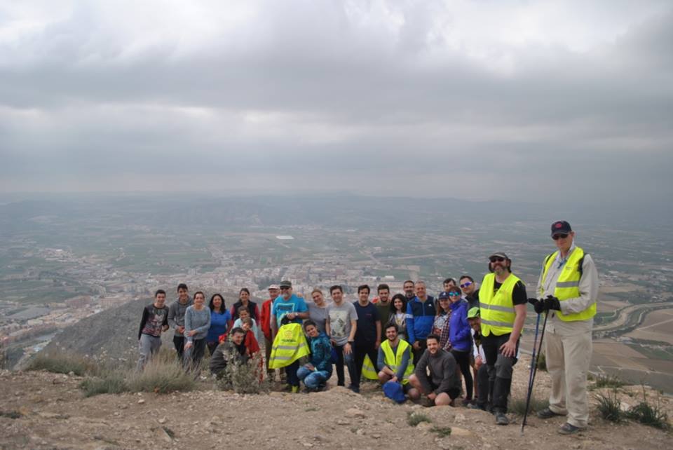 Senderismo: subida a la Cruz de la Muela y las Minas en Orihuela.